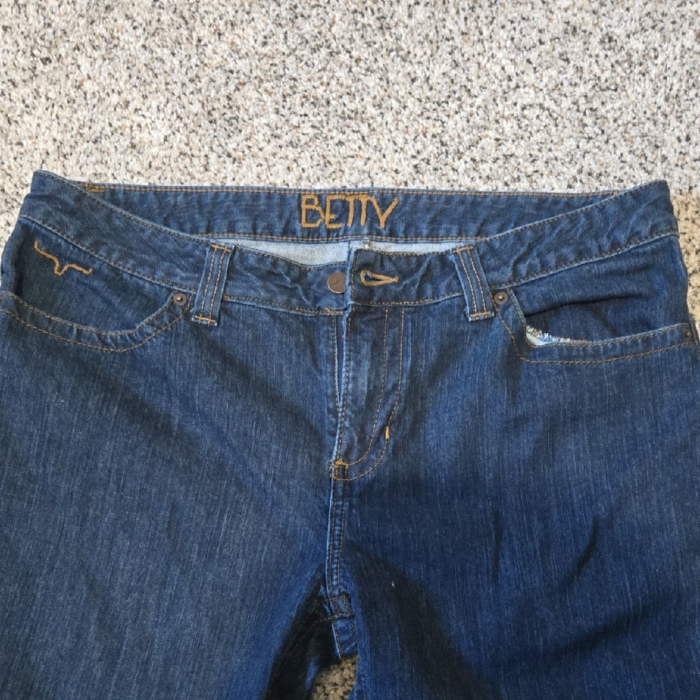 Kimes Ranch High Rise Dark Blue Jeans